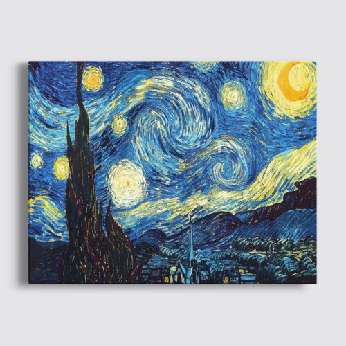 Cuadros de Fotos Personalizado | Canvas y Acrílico HD Noche Estrellada de Van Gogh