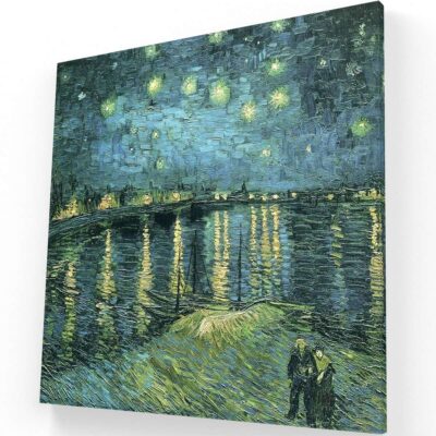 Noche estrellada sobre el Ródano