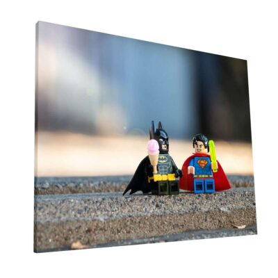 Batman y Superman en Lego