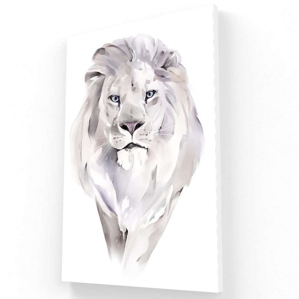León al Acuarela