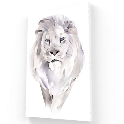 León al Acuarela