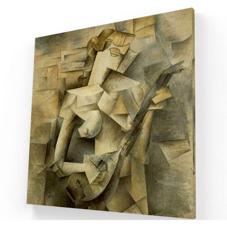 Chica con mandolina Pablo Picasso
