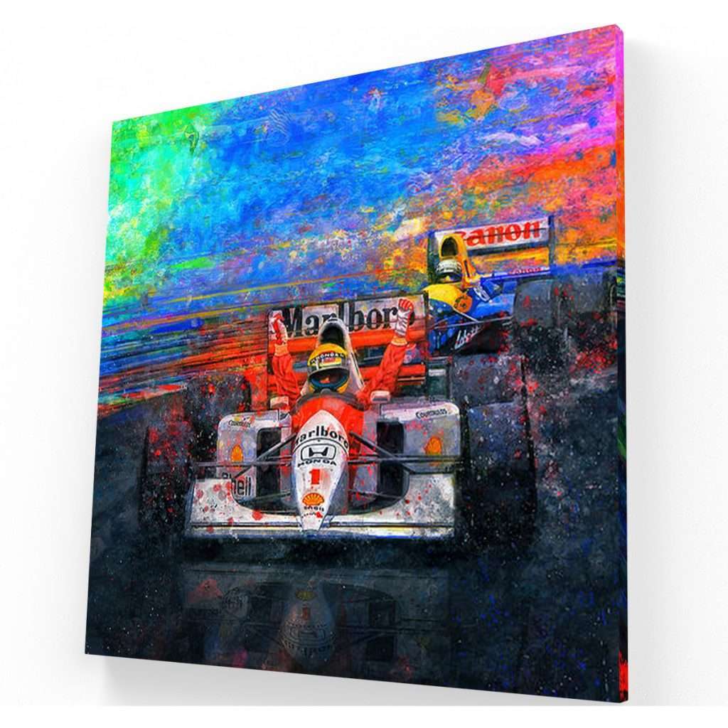 Ayrton Senna Art McLaren