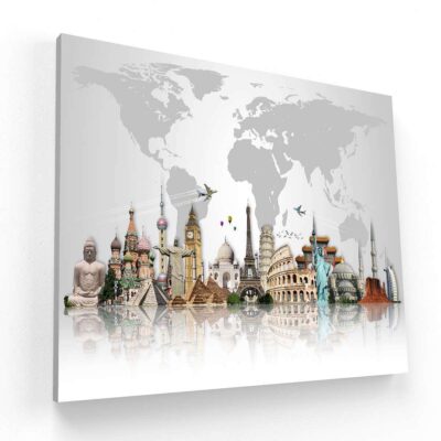 Mapa y Monumentos del Mundo