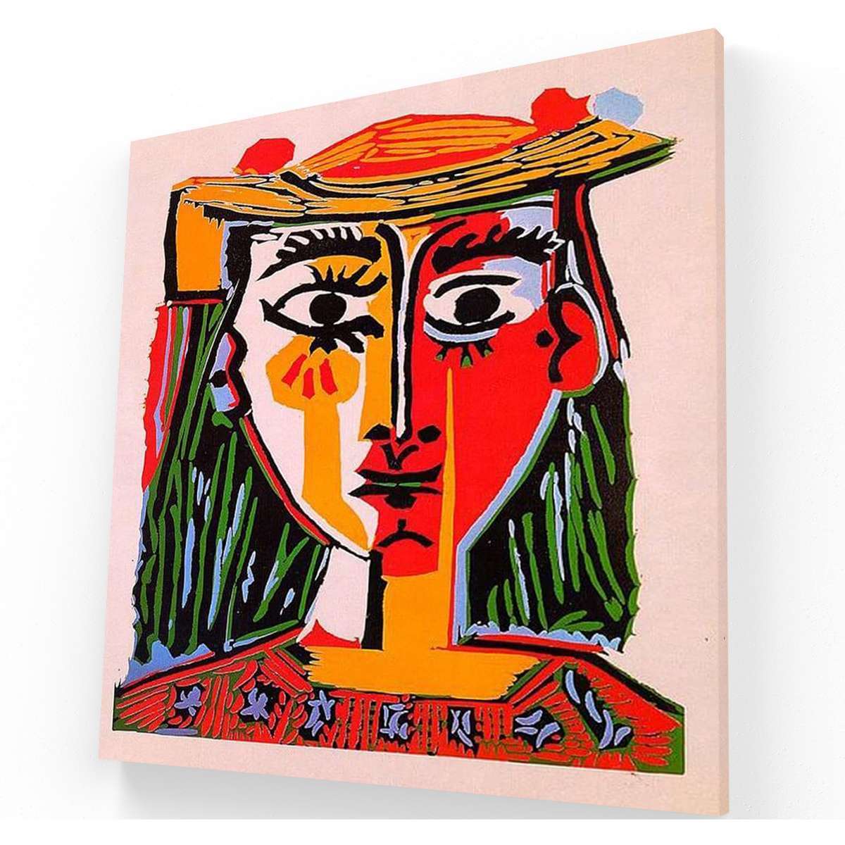Mujer con Sombrero Pablo Picasso