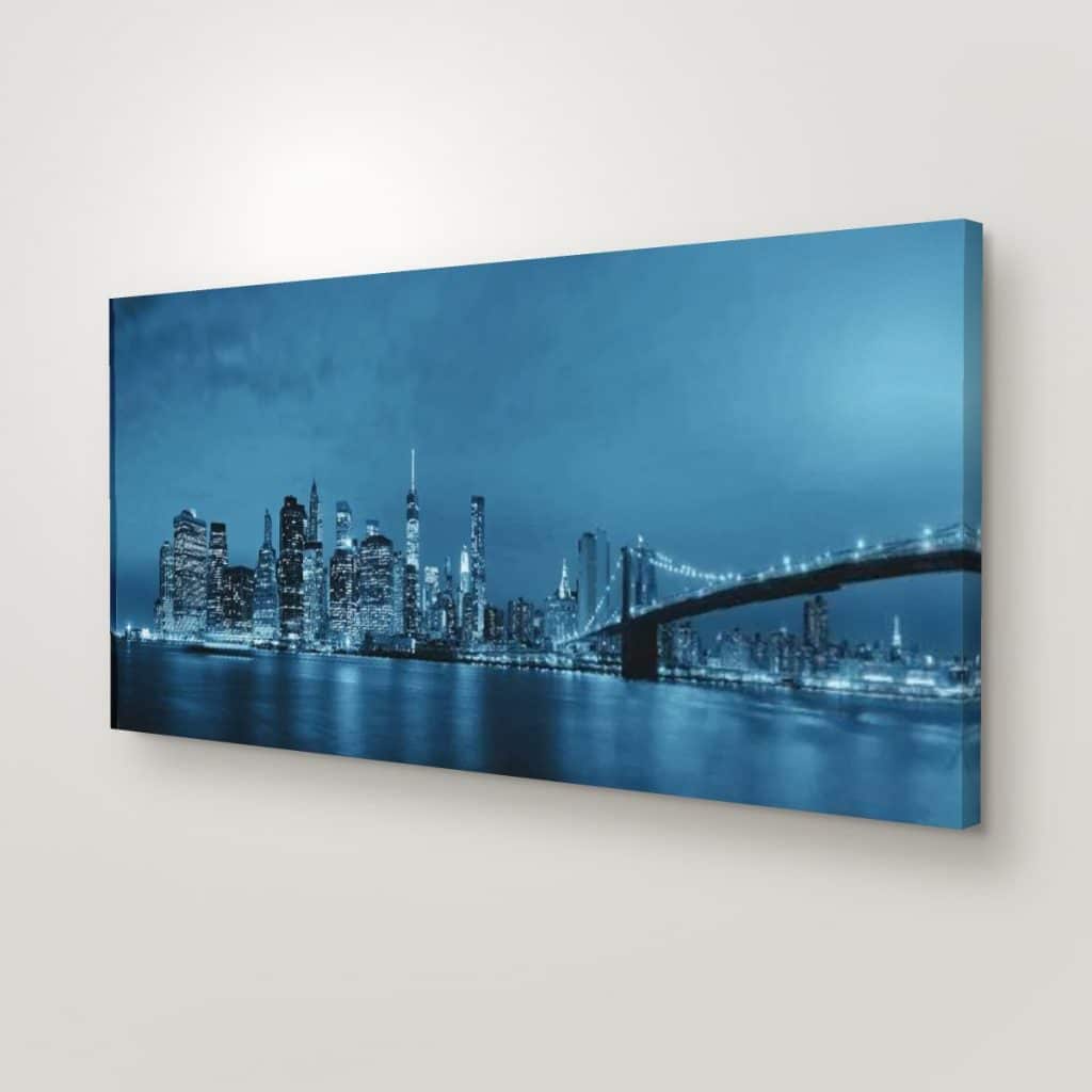NYC @Night en canvas