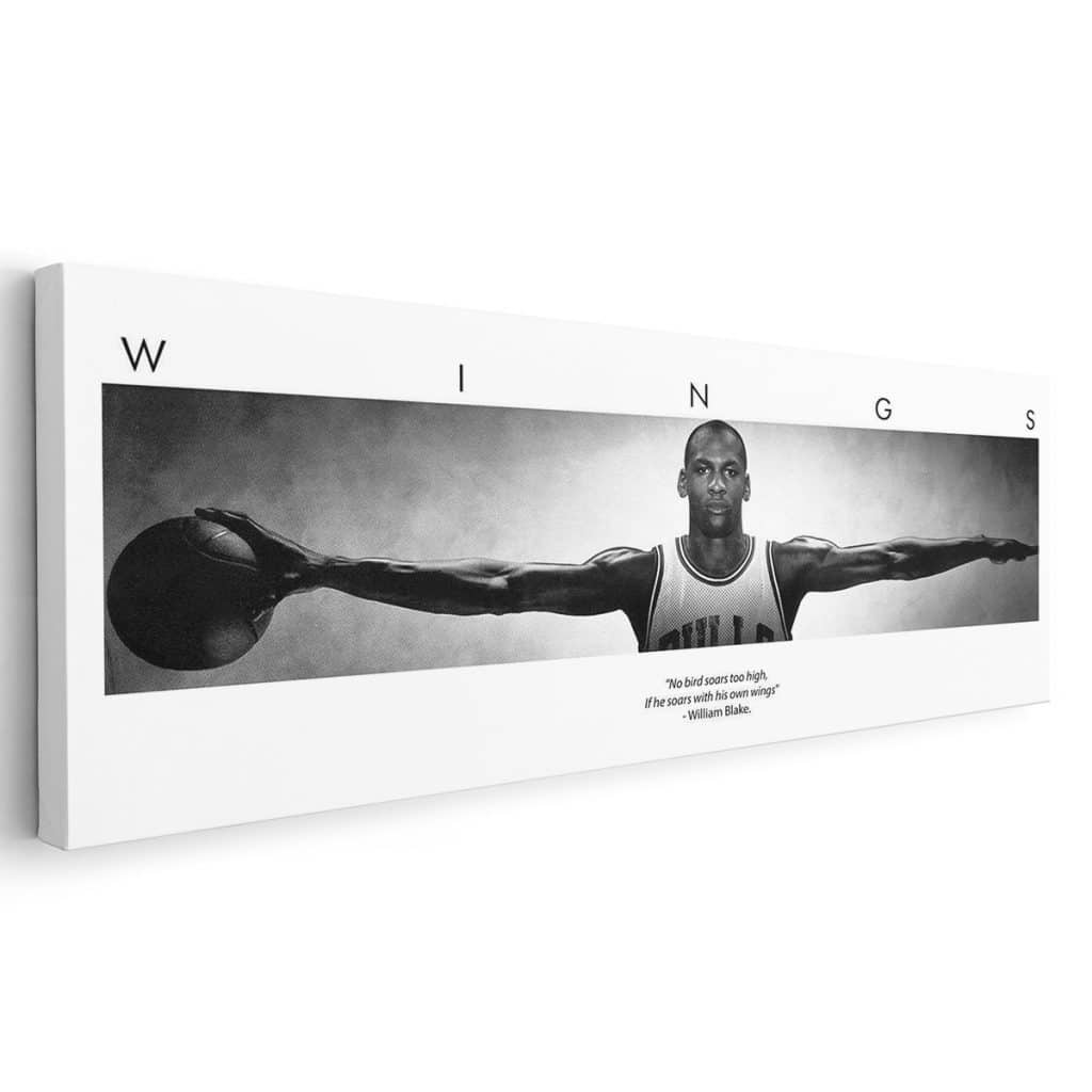 Krea Canvas | Cuadros Canvas y Acrílico Wings Michael Jordan