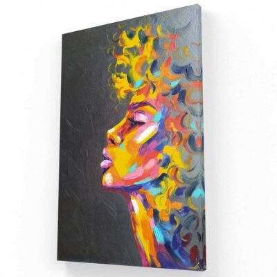 Rostro a pinceladas