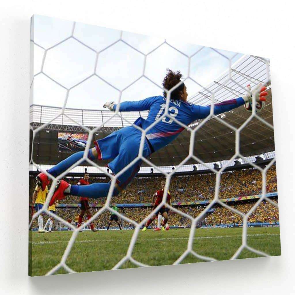 Ochoa vs Neymar Brasil 2014