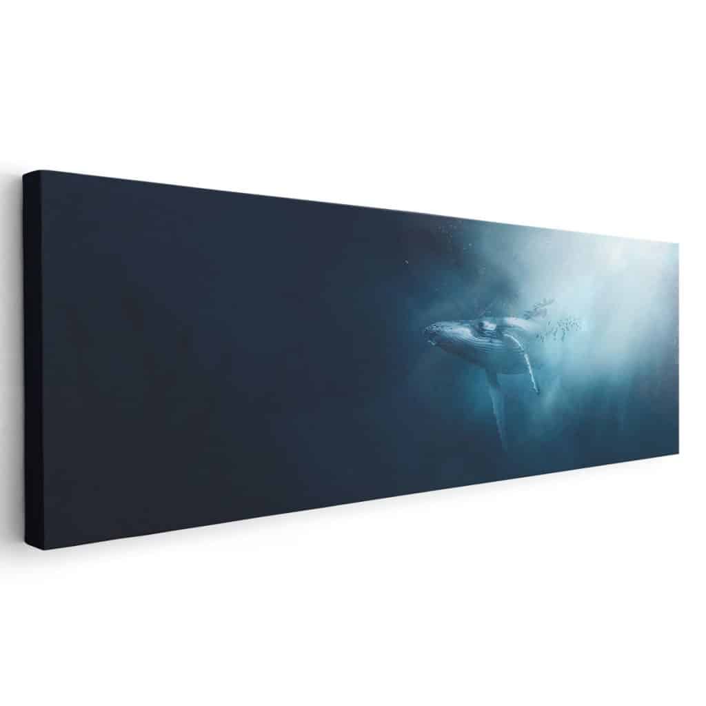 Ballena en el mar