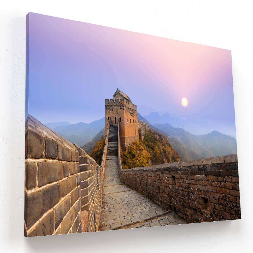 Muralla China Atardecer