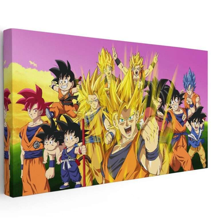 EVOLUCION DE GOKU
