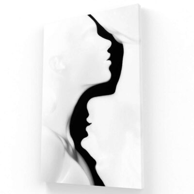 Black White