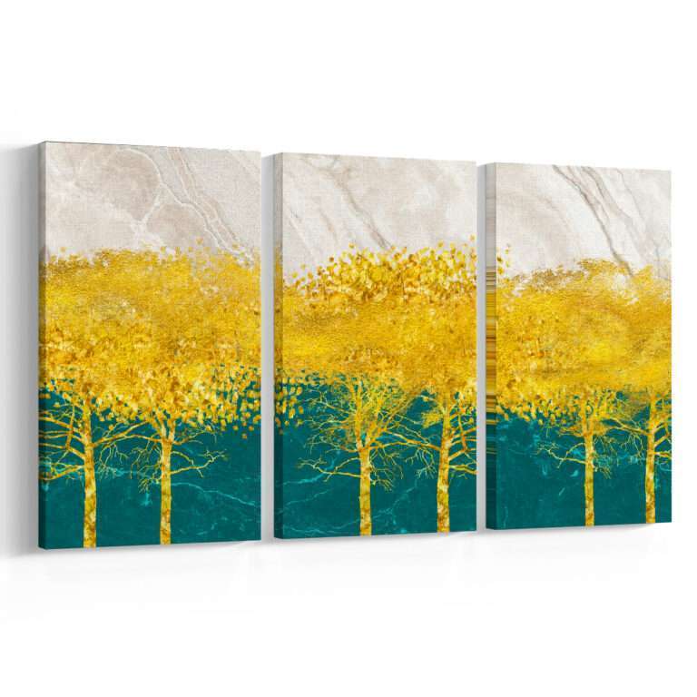 arboles dorados