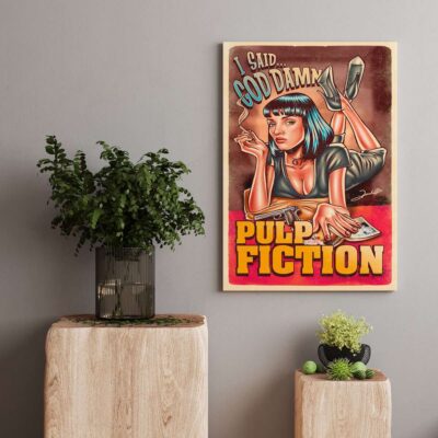 pulp fiction art