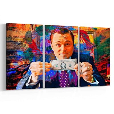 wolf of wall street abstracto