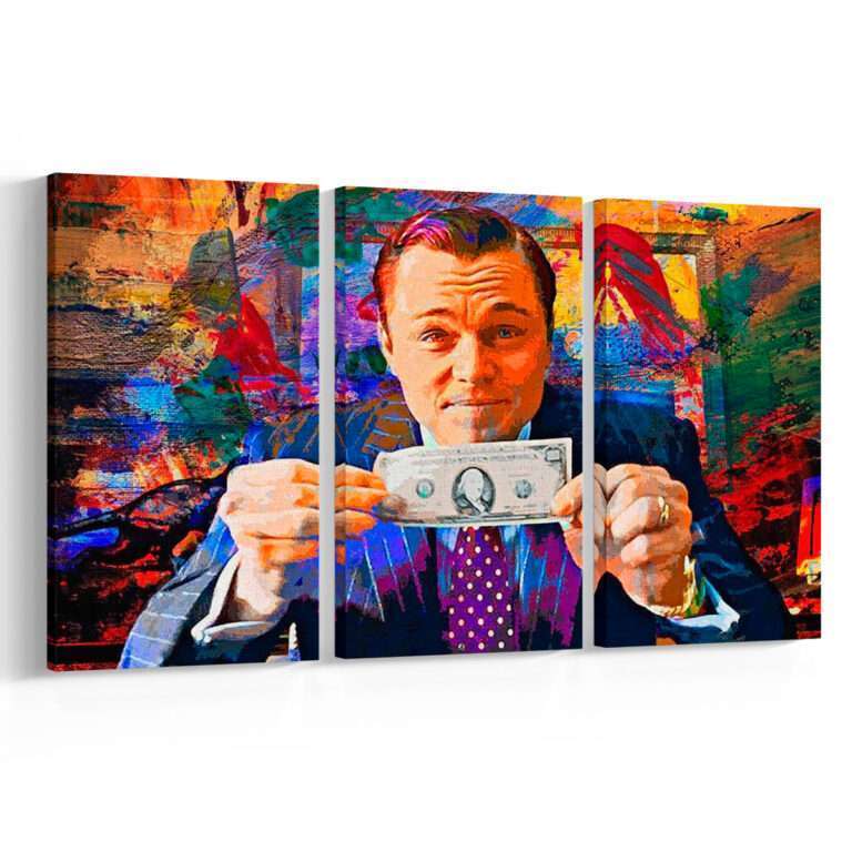 wolf of wall street abstracto