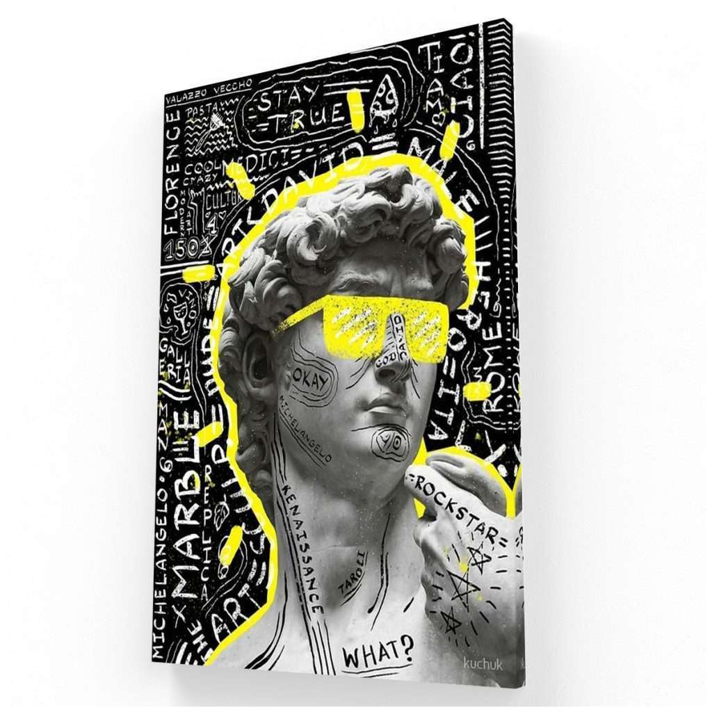 Estatua arte pop