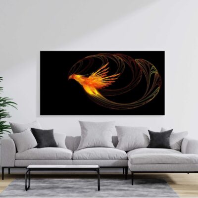 Aguila en fuego sala