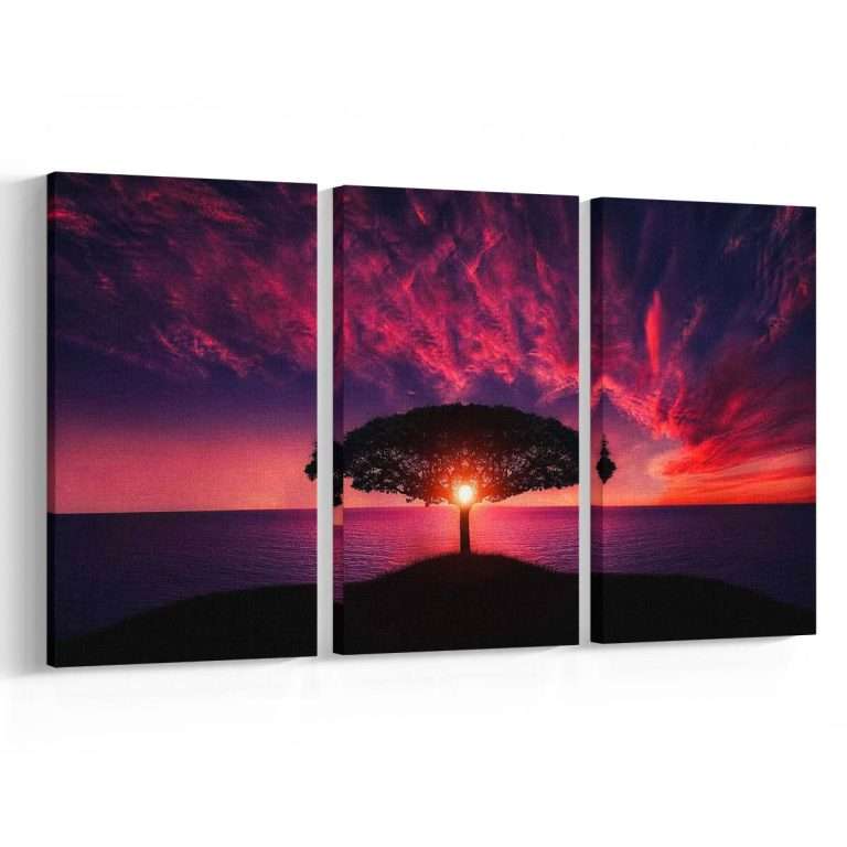 Árbol al Atardecer