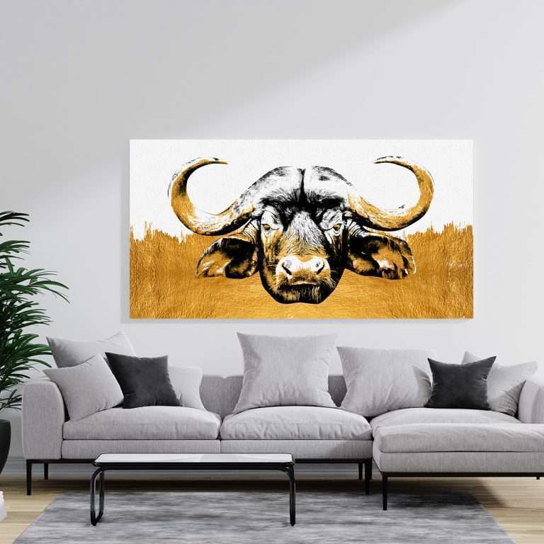 Cuadro Vaca Dorada