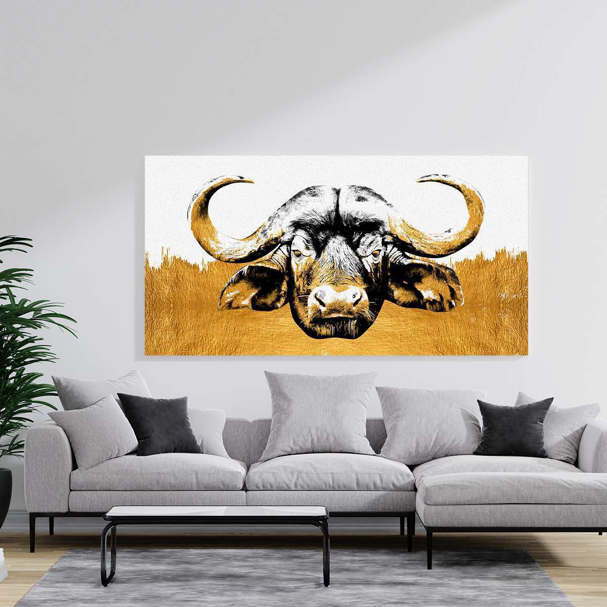 Cuadro Vaca Dorada