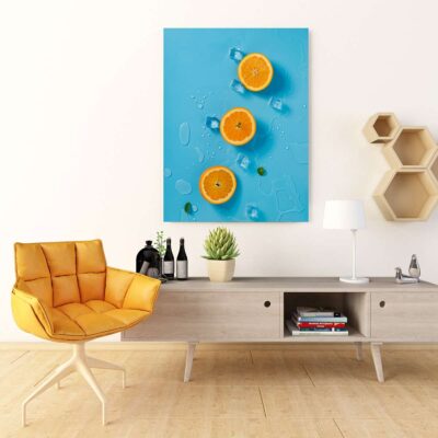 naranja y hielo - V - sala