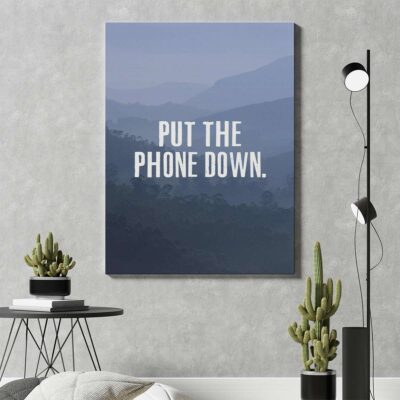 phone down - V - sala