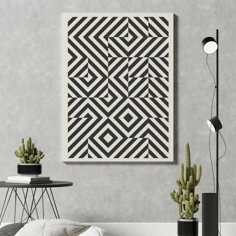 Bauhaus art black
