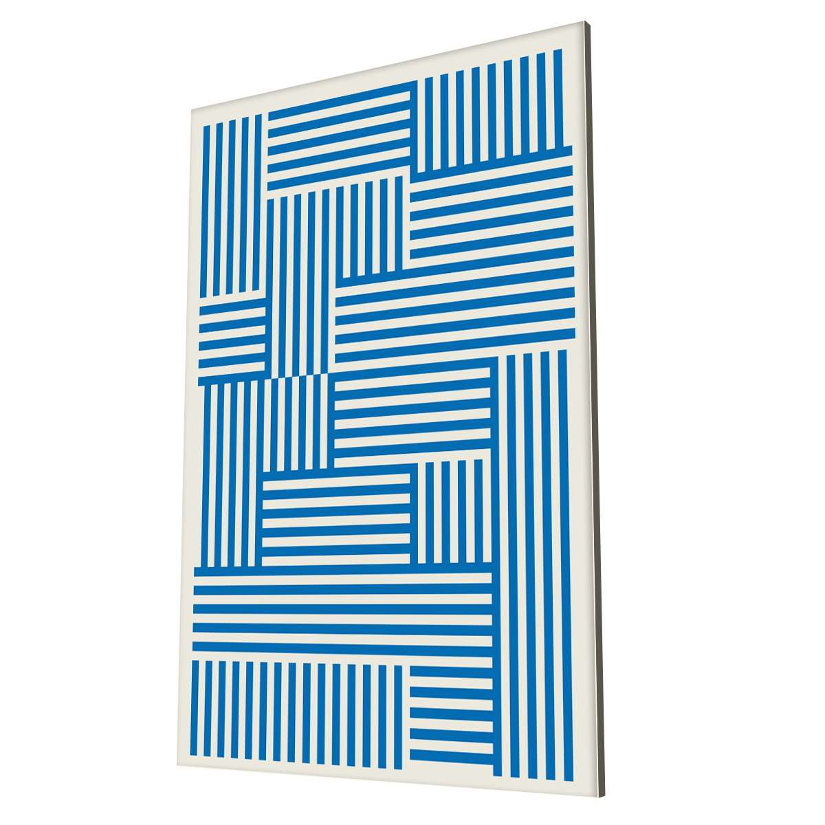 Bauhaus art blue