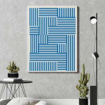 bauhaus art blue - v - sala