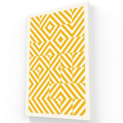bauhaus art yellow
