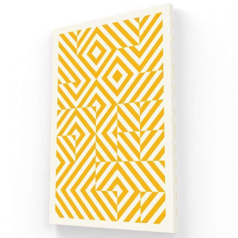 bauhaus art yellow