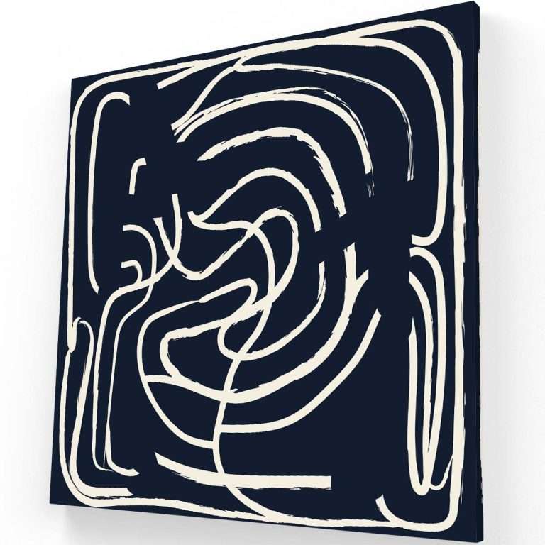 Blanco y negro minimalista II