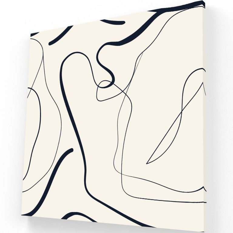 Blanco y negro minimalista III