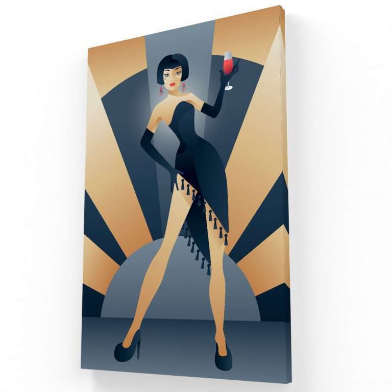 Mujer Art Deco II