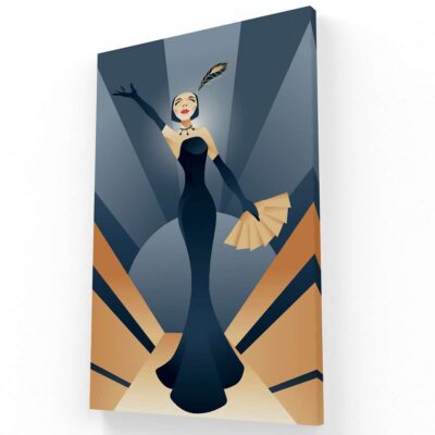 Mujer Art Deco
