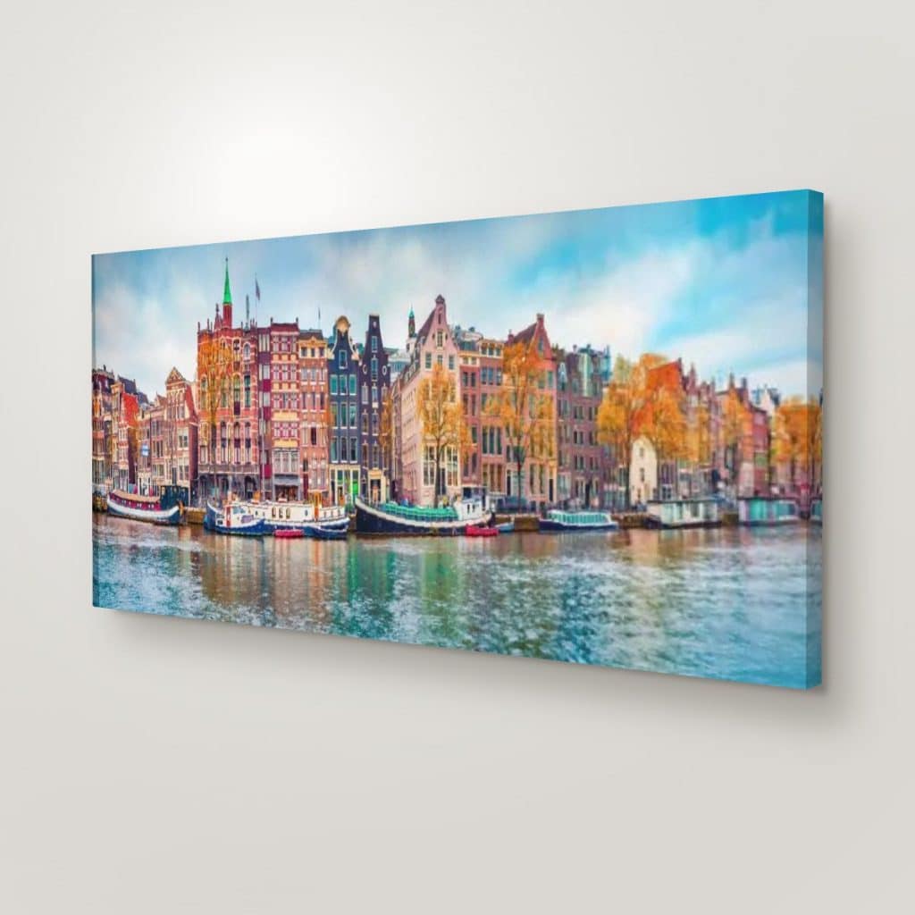 Amsterdam Urban en canvas