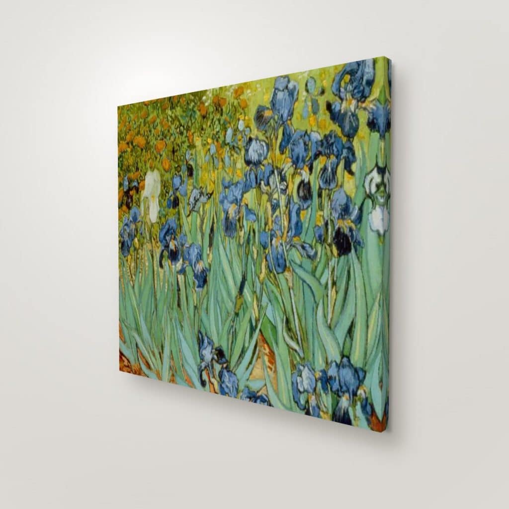 Lirios Vincent Van Gogh en canvas