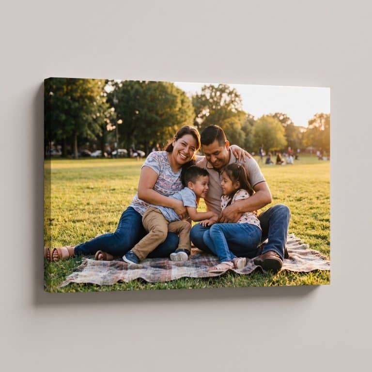 canvas horizontal