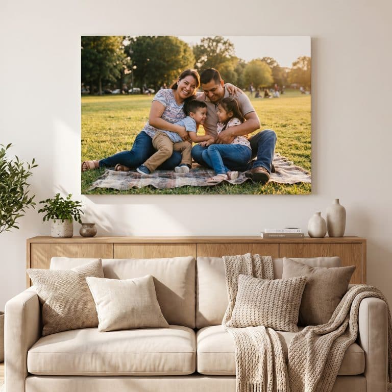 canvas horizontal