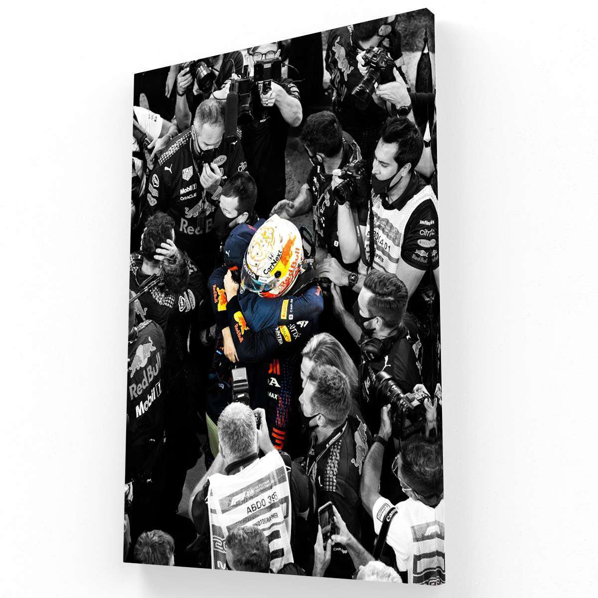 Cuadro Checo & Max Campeón Del Mundo