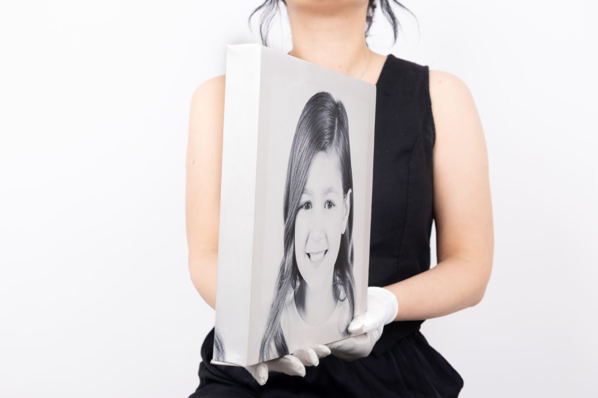 Cuadros de Fotos Personalizado | Canvas y Acrílico HD Cuadro en canvas retrato de niña