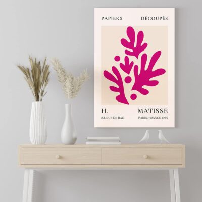Poster Frame in living room Psd Mockup