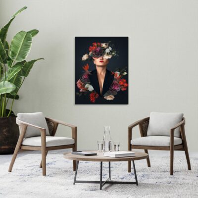 Retrato Floral sala