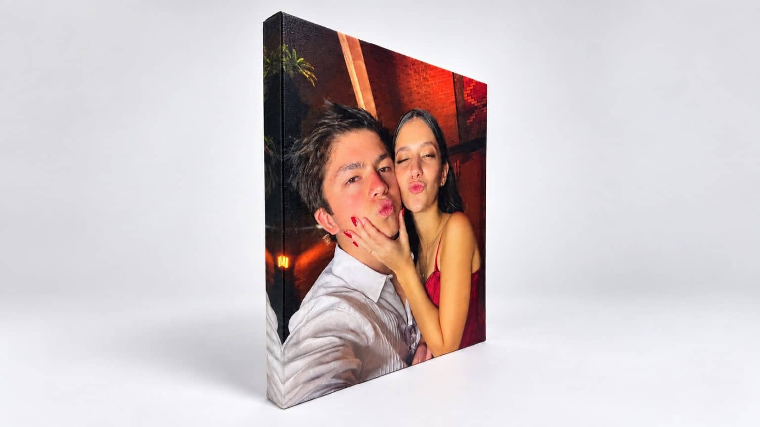 Cuadros de Fotos Personalizado | Canvas y Acrílico HD Cuadro en canvas de una pareja