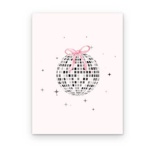 Bola Disco con Moño