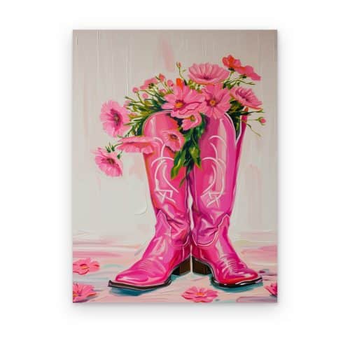 Botas en Flor