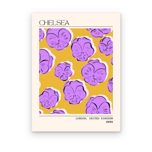 Cuadros de Fotos Personalizado | Canvas y Acrílico HD Chelsea en Flor