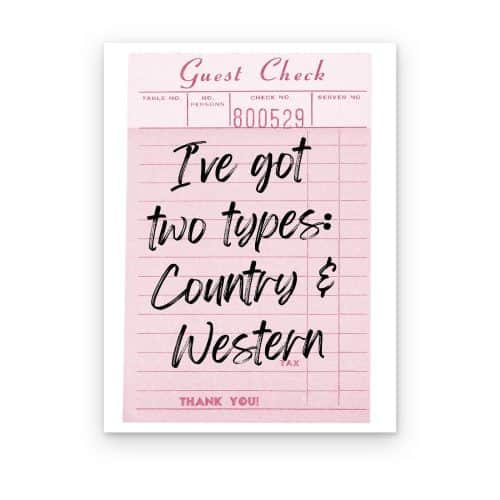 Country & Western